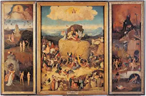 Mid Air Prints: The Hay Wagon (The Tryptych of Hay)