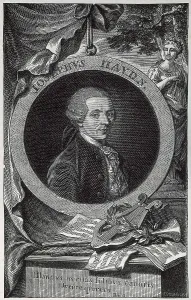 Viennese Prints: Haydn, Joseph (1732-1809). Engraving. AISA/Everett Collection**US SALES ONLY**