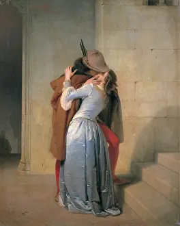 Image Not Found Prints: Hayez Francesco, The Kiss, 1859