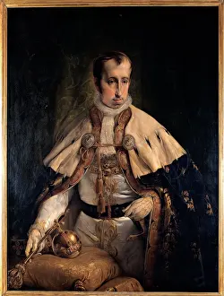 Austria Prints: Hayez Francesco, Portrait of Emperor Ferdinand I of Austria