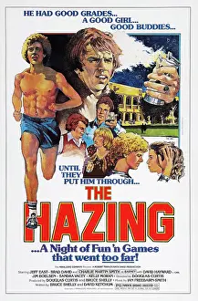 1977 Movies Prints: THE HAZING, US poster art, Jeff East (left), 1977