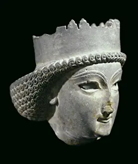 Persians Prints: Head of Achaemenid Prince. 5th C