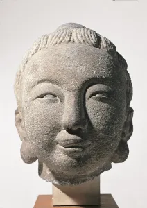 Craft Prints: Head of Buddha or of Bodhisattva