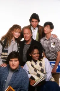 Brian Prints: HEAD OF THE CLASS, from left: Dan Schneider (bottom)