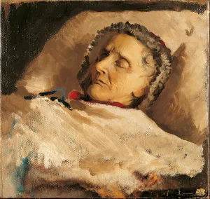 Pillow Prints: Head of a Dead Lady, by Mos Bianchi