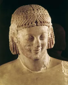 The Acropolis Prints: Head of a Horseman. ca. 550 BC