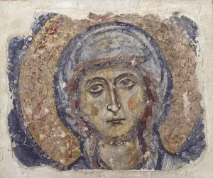 Eyes Prints: Head of the Virgin, by Unknown Artist