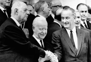 Nato Prints: Heads of State at the funeral of Conrad Adenauer