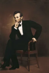 Healy Prints: HEALY, George (1813-1894). Abraham Lincoln