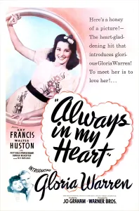 Mother Prints: ALWAYS IN MY HEART, US poster, top: Gloria Warren
