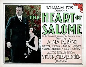 1927 Movies Prints: THE HEART OF SALOME, from left