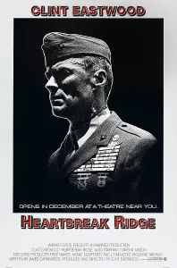 1986 Movies Prints: HEARTBREAK RIDGE, US advance poster