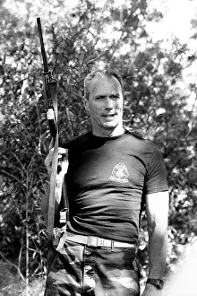 Shotgun Prints: HEARTBREAK RIDGE, Clint Eastwood, 1986. Warner Brothers/courtesy Everett Collection
