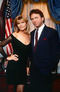 Ritter Prints: HEARTS AFIRE, from left: Markie Post, John Ritter, 1992-1995