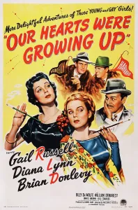 Smoking Prints: OUR HEARTS WERE GROWING UP, US poster