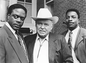 1980s Tv Prints: IN THE HEAT OF THE NIGHT, from left