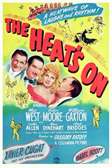 Victor Prints: THE HEAT'S ON, William Gaxton, Xavier Cugat, Mae West, Victor Moore, 1943