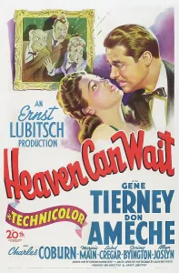 Tierney Prints: HEAVEN CAN WAIT, US poster art