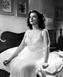Sitting On Bed Prints: THE HEAVENLY BODY, Hedy Lamarr, 1944