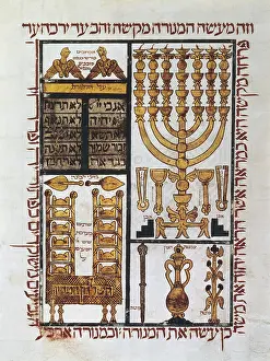 Hand Written Prints: Hebrew Bible (1299) located in Perpignan (Kingdom of Mallorca). Folio 13