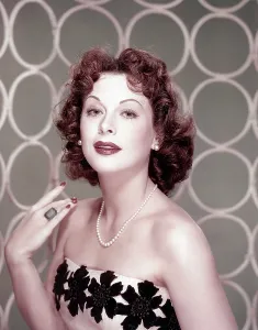 Cocktail Ring Prints: Hedy Lamarr, ca. 1950