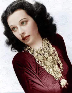 Statement Necklace Prints: Hedy Lamarr, ca. late 1930s