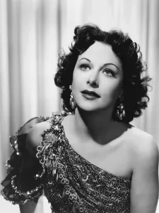 Earrings Prints: Hedy Lamarr, late 1940s