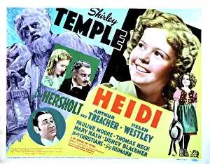 July Prints: HEIDI, Shirley Temple, Jean Hersholt