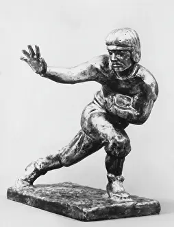 Football Prints: Heisman Memorial Trophy Award, awarded annually to the most outstanding U