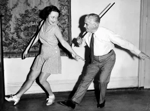 Cohan Prints: Helen Cohan and George M. Cohan, 1933. Courtesy: CSU Archives/Everett Collection