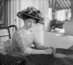 Wicker Prints: Helen Herron Taft, daughter of President William Howard Taft, c. 1909-1912