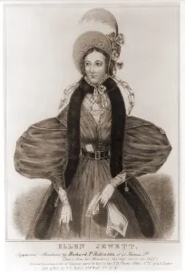 Murder Victims Prints: Helen Jewett (1813-1836) was an New York City prostitute whose murder in her brothel