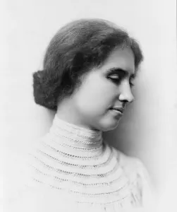 Blind Prints: Helen Keller (1880-1968), blind and dead since age 2