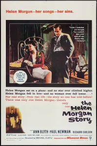 Sitting On Bed Prints: THE HELEN MORGAN STORY, from left: Ann Blyth, Paul Newman, 1957