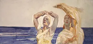 Twentieth Century Prints: Helen of Troy and Cassandra (Elena e Cassandra)