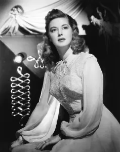 Lace Dress Prints: Helen Walker, 1948