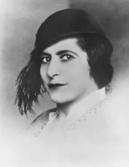 Make Up Prints: Helena Rubenstein internationally famous cosmetics magnate in 1931