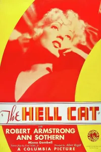 Sothern Prints: THE HELL CAT, US poster art, Ann Sothern, 1934
