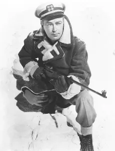 Winter Coat Prints: HELL BELOW ZERO, Alan Ladd, 1954