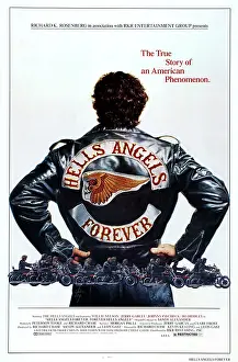 1983 Movies Prints: HELLS ANGELS FOREVER, US poster art, 1983, RKR/courtesy Everett Collection