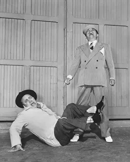 Ridicule Prints: HELLZAPOPPIN, from left: Chic Johnson, Ole Olsen, 1941
