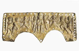 Longobard Prints: Helmet Plate of Agilulf. beg. 7th c
