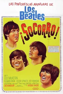 Beatles Prints: HELP!, Argentinean poster art, The Beatles from top: Paul McCartney