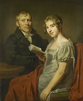Shawl Prints: Hendrik Arend van den Brink and his Wife Lucretia Johanna van de Poll
