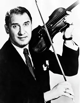 Violinist Prints: Henny Youngman, (1906-1998), violinist and comedian