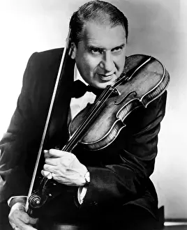 Violinist Prints: Henny Youngman, (1906-1998), violinist and comedian