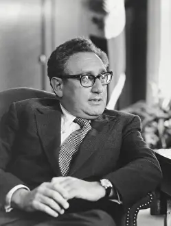 Professors Prints: Henry A. Kissinger, was National Security Advisor and Secretary of State from 1969-1977