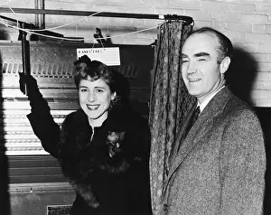 Publisher Prints: Henry and Clare Booth Luce vote in Greenwich
