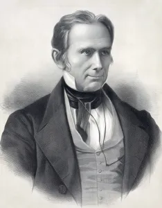 Whig Prints: Henry Clay (1777-1852). Commemorative portrait of the great American Whig politician