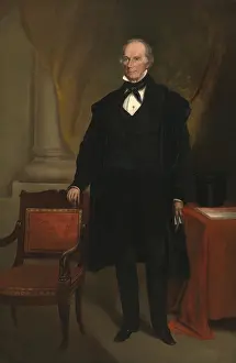 Drapery Prints: Henry Clay in 1835 portrait by an unknown artist